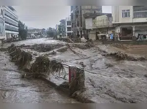 Heavy overnight rains lashed Jammu and Kashmir, submerging low-lying areas, damaging infrastructure and triggering flood-like conditions, officials said on Saturday. Jammu city received 190.4 mm rainfall in 24 hours, the second-highest downpour for August in a century.