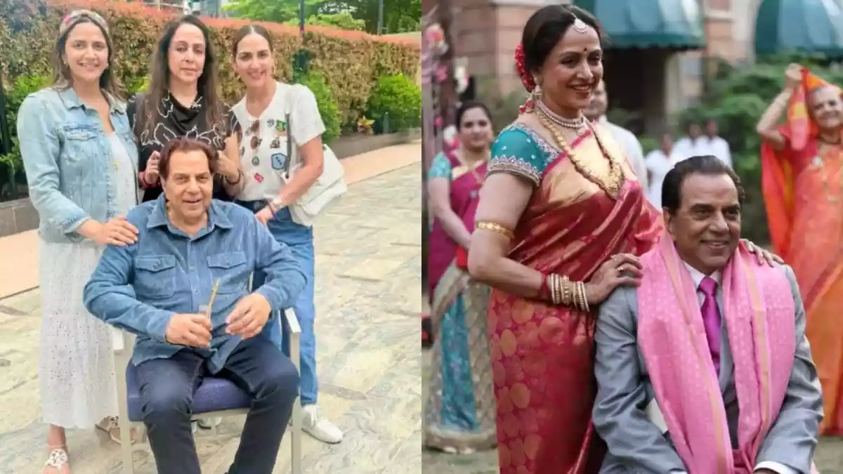 Actress and politician Hema Malini left fans emotional as she shared a set of unseen pictures featuring her husband and legendary actor Dharmendra