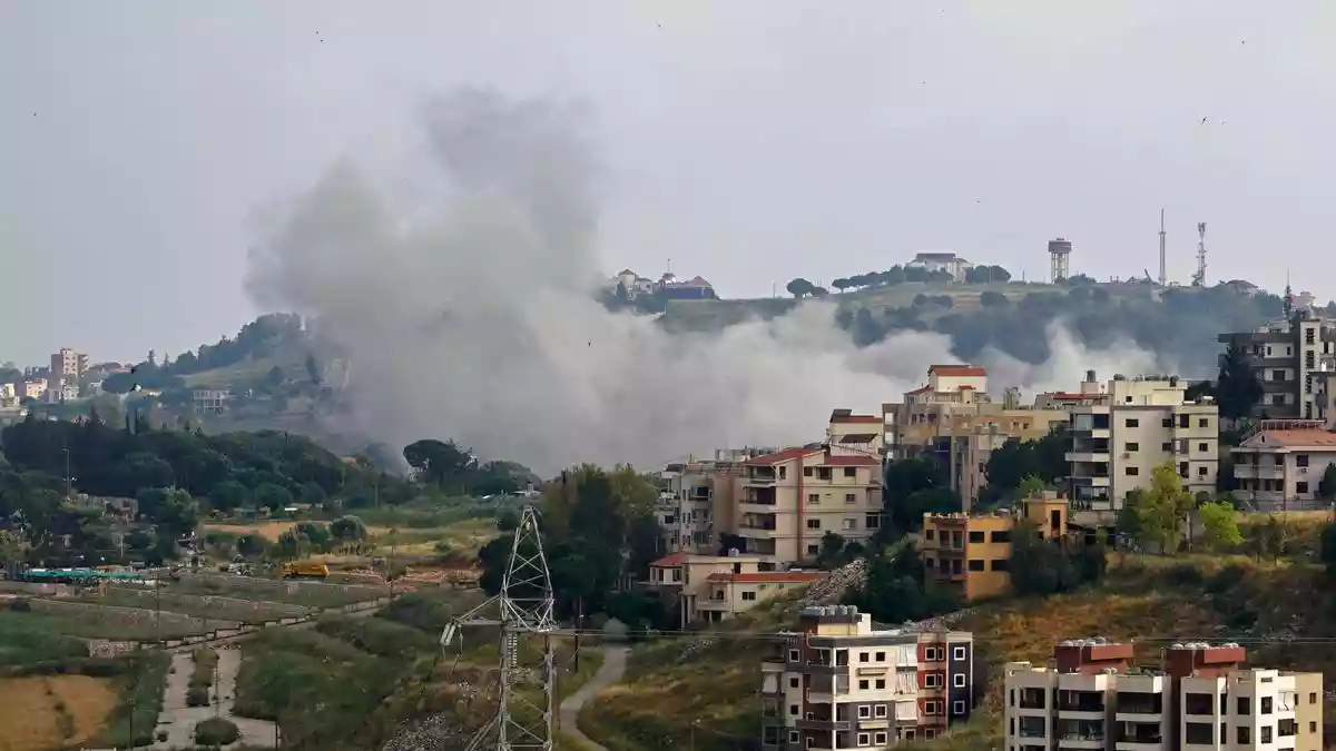 Hezbollah said its fighters clashed with Israeli forces beyond an Israeli-declared 