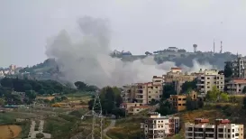 Hezbollah said its fighters clashed with Israeli forces beyond an Israeli-declared 