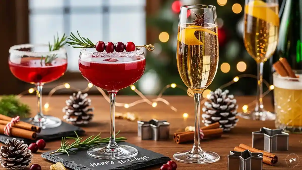 Holiday-Ready Cocktail Recipes For Christmas Dinners And New Year’s Toasts