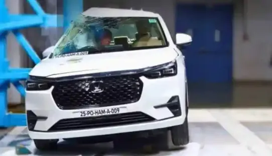 The new Honda Amaze (third generation) has earned a 5-star safety rating in the Bharat NCAP crash tests. This rating applies to all six variants