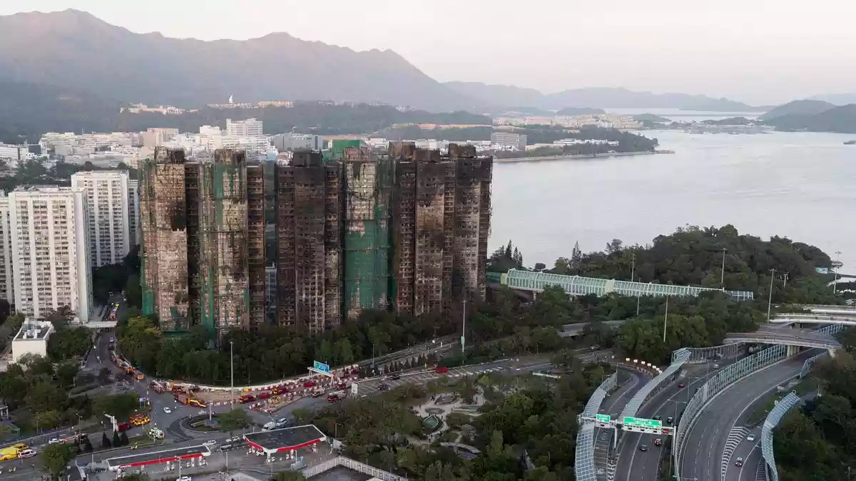 Firefighting, rescue and search operations at seven high-rise buildings in Hong Kong were halted on Friday (November 28, 2025), the third day after a massive