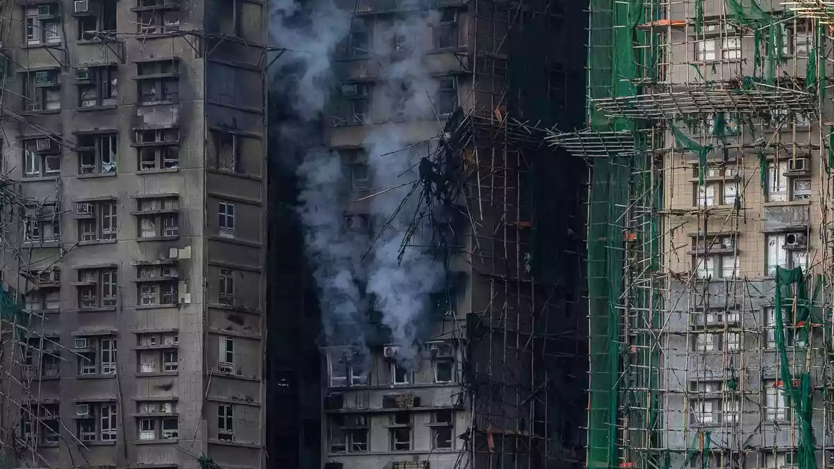 Hong Kong nears end of search and rescue mission as tower fire toll rises to 94