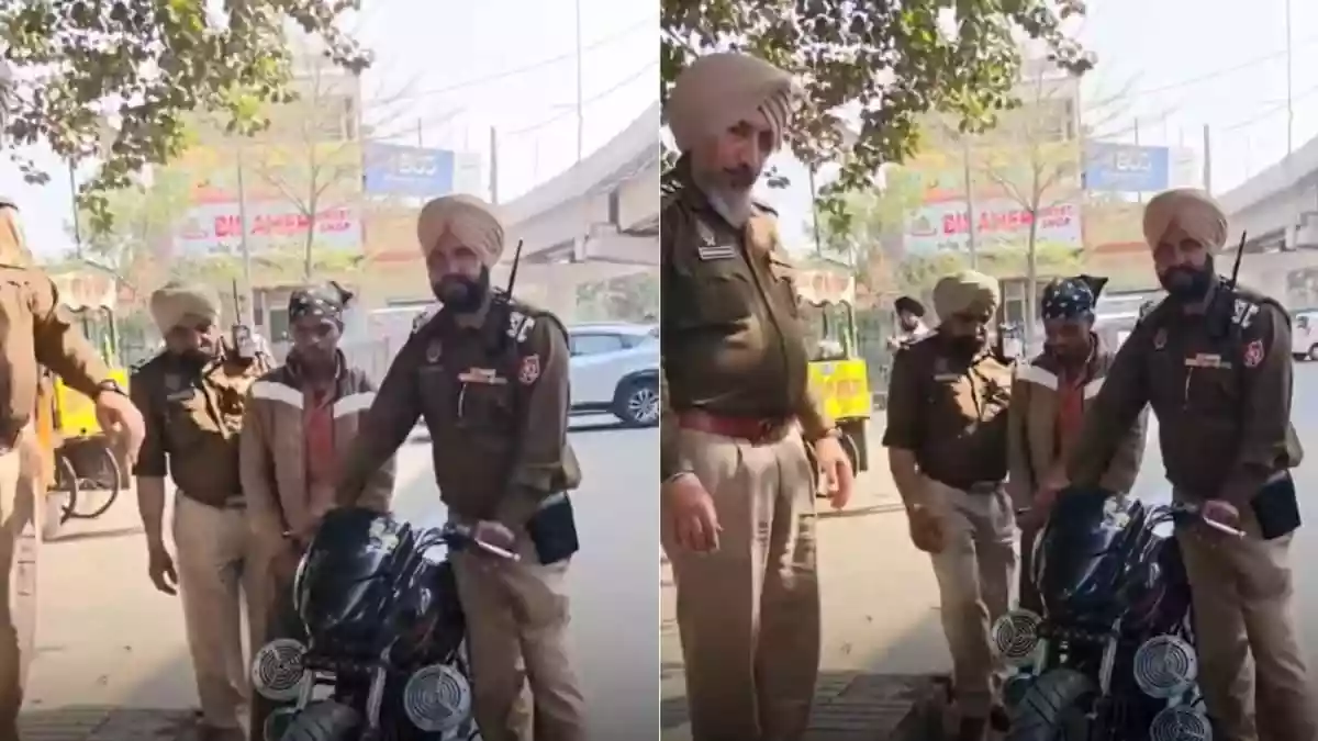 In a bizarre twist that left the internet buzzing, a young boy’s bike was caught sounding like a local express train, thanks to a train horn he had illegally
