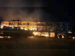 Horrific early-morning accident on Hyderabad-Bengaluru highway