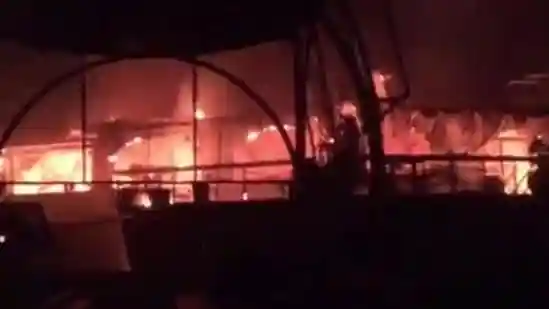 Horrific video captures extent of Goa nightclub fire that claimed 23 lives