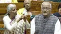 Union Finance Minister Nirmala Sitharaman hit out at Trinamool Congress MP Saugata Roy for objecting to her speaking in Hindi during the debate on the Health