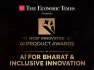 India's AI opportunity lies beyond boardrooms in villages, regional languages, and underserved communities. The AI for Bharat & Inclusive Innovation category