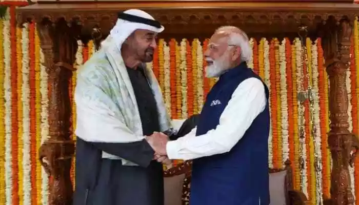 India and the UAE deepened strategic ties during Sheikh Mohamed bin Zayed's brief January 2026 visit, signing defence, trade, space