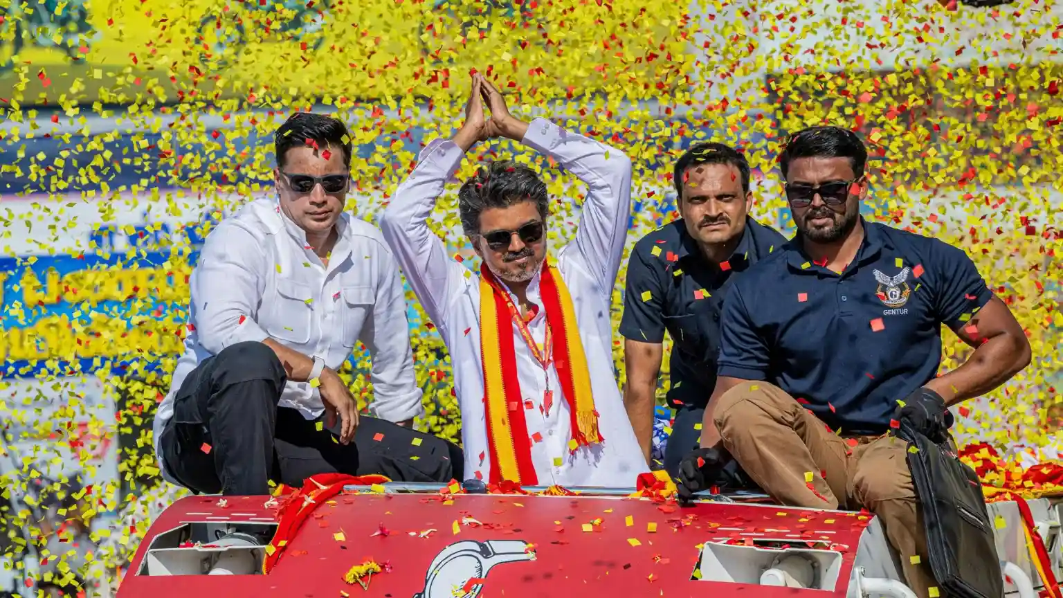 When pictures of Madhar Badhurudeen, campaigning in the recent assembly elections in India's southern Tamil Nadu state, emerged on social media