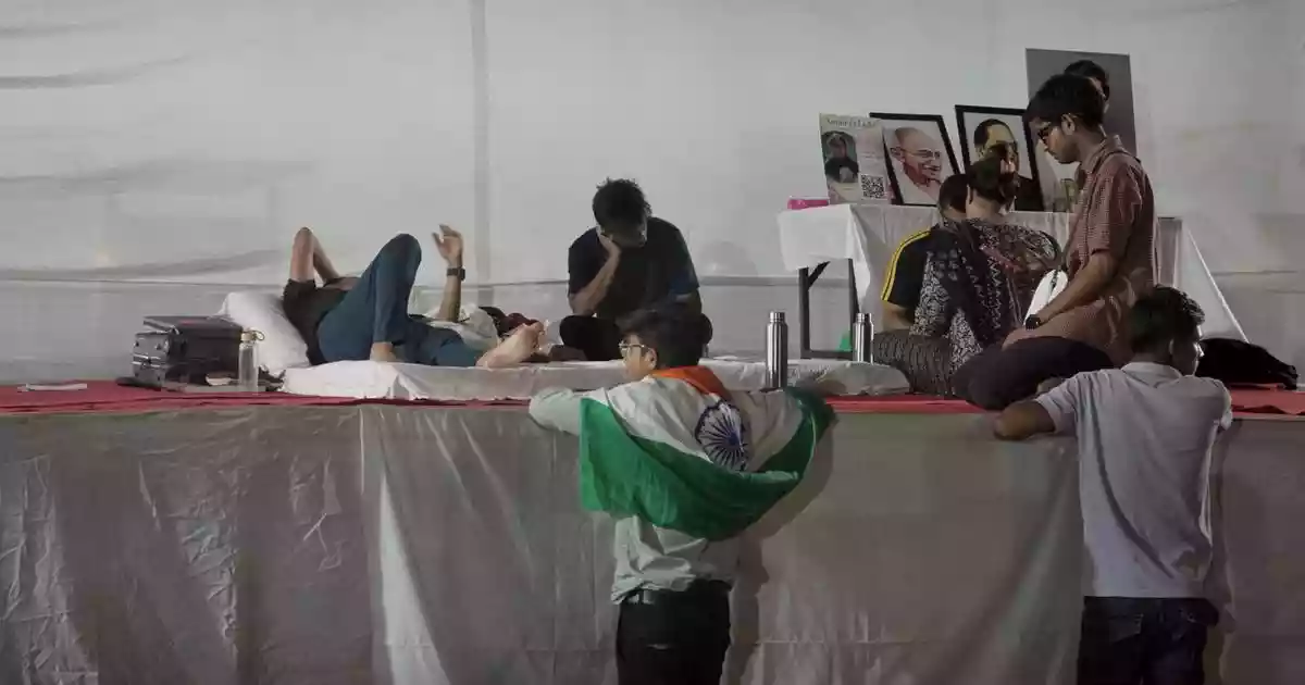 How the ‘cockroaches’ at the Jantar Mantar sit-in are keeping themselves busy