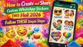 <strong>WhatsApp Holi Custom Stickers:</strong> This Holi 2026, make your WhatsApp chats fun with custom stickers! Create stickers from photos
