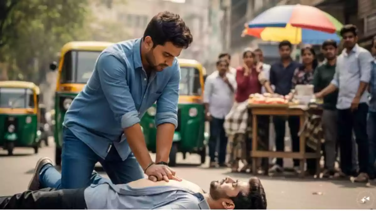 How To Give CPR To Someone Having A Heart Attack