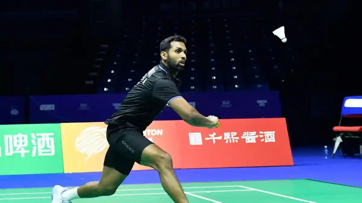 Asian Games bronze medallist shuttler HS Prannoy has pointed out the lack of Hawkeye on Court 2 at the Ningbo Olympic Sports Centre