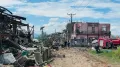 At least 46 people have been killed and dozens more wounded after an explosion in a village in a region of Myanmar under insurgent control