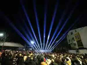 Hundreds of people were evacuated from a nightclub in southwest Germany after a fire broke out, police said Sunday, with images from the scene showing the