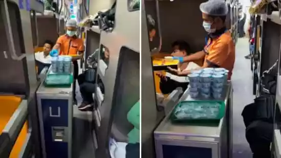 Hygienic meal service in Vande Bharat Sleeper Express impresses traveller