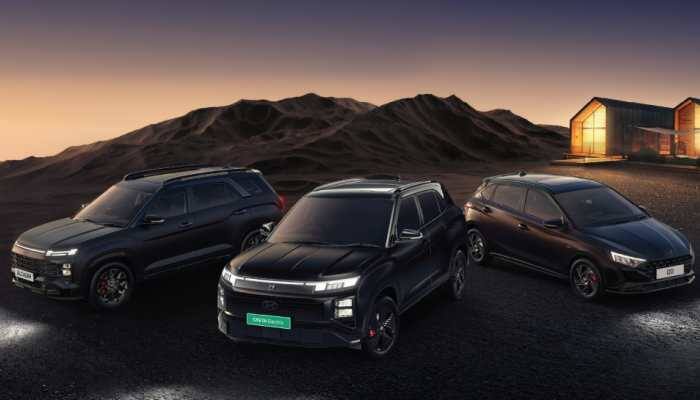 Hyundai Motor India has launched three new Knight Edition models: Creta Electric Knight, Alcazar Knight and i20 Knight. <strong>Hyundai Creta EV, Alcazar And i20 Knight Editions:</strong> Hyundai Motor India has launched three new Knight Edition models: Creta Electric Knight, Alcazar Knight and i20 Knight. These models carry the signature black theme that adds more style and road presence. With the latest launch, the Knight range now has six models: Creta Knight, Venue Knight, Exter Knight, Creta Electric Knight, i20 and i20 N Line Knight and Alcazar Knight. Notably, the company has also updated the i20, i20 N Line and Alcazar with some new features.