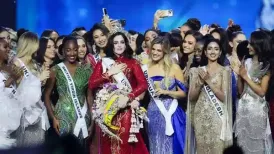 “I'm Miss Universeee!” was Mexico's Fatima Bosch's ecstatic first reaction moments after she was crowned the new Miss Universe 2025 at the pagent