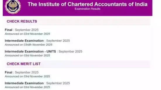 ICAI CA 2025 result: The wait of CA Final, Intermediate and Foundation candidates is over, as the Institute of Chartered Accountants of India (ICAI) has