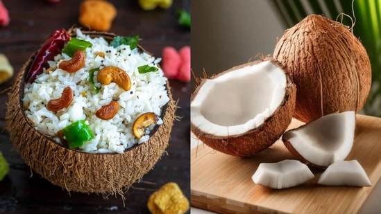 If the gloomy skies ready to wreak havoc have got you feeling down and drowsy, a steaming hot bowl of coconut rice, or Thengai Sadam is the fixer upper your spirit needs. Follow the recipe below. <strong>Ingredients:</strong> rice - 1 cup, white urad dal - 1/4 cup, grated coconut - 1/2 cup, salt to taste, ghee - 1tsp; to temper — coconut oil or ghee - 1tbsp, cashew nuts - 6, red or green chillis - 4, curry leaves - 1 sprig, hing - a generous pinch
