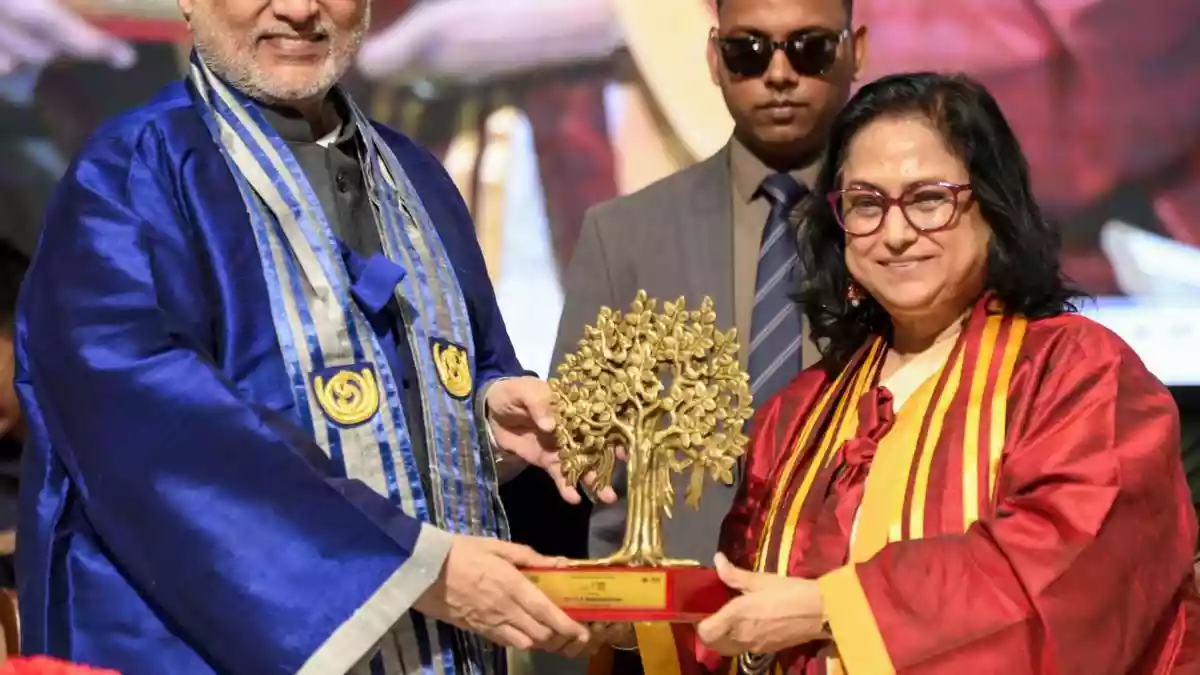 Vice President C.P. Radhakrishnan on Tuesday (April 7, 2026) participated in the 39th Convocation of the Indira Gandhi National Open University (IGNOU)
