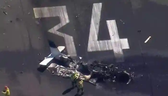 In a tragic incident, a plane caught fire after landing at a New South Wales airport, killing three and prompting an investigation. A light aircraft crash at Shellharbour Airport in New South Wales, Australia, claimed the lives of all three people on board on Saturday morning.In a tragic incident, a plane caught fire after landing at a New South Wales airport, killing three and prompting an investigation.A light aircraft crash at Shellharbour Airport in New South Wales, Australia, claimed the lives of all three people on board on Saturday morning.According to police, the plane took off shortly after 10 a.m. but crashed soon after, bursting into flames on impact. Firefighters rushed to the scene but were unable to rescue anyone due to the intensity of the fire.“Upon hitting the ground, the aircraft caught fire, which was later extinguished by Fire and Rescue NSW. Three people have been confirmed dead,” the police said in a statement.Add Zee News as a Preferred Source   The crash site is about 85 kilometres south of Sydney. Officials said a local RFS unit was conducting a training exercise at the airport when the incident occurred. One of the members witnessed the crash and immediately tried to help.