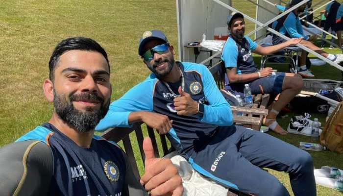 In a video posted by Gujarat Titans, Ishant Sharma spoke about this hilarious banter with Virat Kohli and his first-ever batting milestone in international cricket.<br> Indian pacer Ishant Sharma recalled scoring his maiden Test half-century against the West Indies back in 2019 at Kingston and how he faced some teasing from his close friend and teammate Virat Kohli, who jokingly asked him to just 