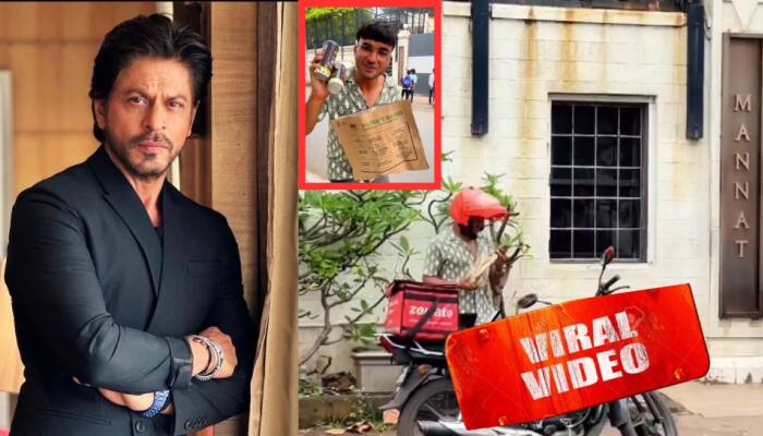 In an honest attempt to meet King Khan, social media influencer Shubham Prajapat tried to get into SRK's residence, Mannat, by pretending to be a Zomato delivery boy. Mumbai: Shah Rukh Khan is one of those actors who enjoy a massive fandom, with his fans ready to go to any lengths to just get a glimpse of him.
