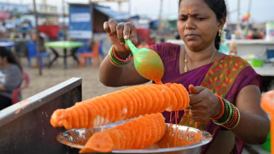 An unmissable part of a visit to Chennai’s beaches is the food. Food is central to the city’s identity, but what you eat by the sea has a character of its