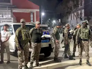 In Manipur's Bishnupur district, an ambush by unidentified gunmen resulted in the death of two Assam Rifles jawans and injuries to five others. Residents of Nambol Sabal Leikai strongly condemned the attack, holding protests and demanding safety. Guwahati: Residents of Sabal Leikai in Ningthoukhong in Bishnupur district of Manipur vehemently denounced the egregious attack on Assam Rifles jawans on Saturday. Two Assam Rifles jawans were killed and five injured in an ambush carried out by unidentified gunmen.<br> <br>Two Assam Rifles personnel, including a Naib-Subedar, were killed and five others injured when a group of unidentified armed cadres attacked a vehicle of the paramilitary force along the Imphal-Dimapur National Highway (NH-2) in Bishnupur district's Nambol Sabal Leikai area. The slain Assam Rifles personnel are Naib-Subedar Shyam Gurung and Rifleman Ranjit Singh Kashyap. Gurung hails from Meghalaya's East Khasi Hills district while Kashyap is a resident of Bastar district of Chhattisgarh.<br> <br>Many women and men of all ages held massive protests in the Nambol area.During the protest, demonstrators carried placards with powerful messages, 