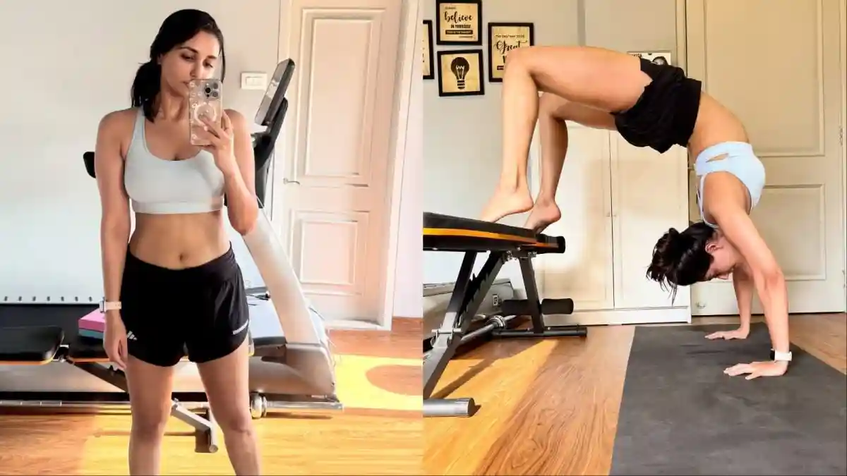 In today's fast-paced world, we often overlook the importance of maintaining a healthy and flexible back. Whether you're working long hours at a desk, sitting for extended periods, or dealing with stress, your back can easily become tense, causing discomfort and even long-term pain. Recently, actor Nikita Dutta posted a picture of herself performing Chakrasana – a classic yoga pose that's known for its ability to relieve back tension and improve overall spinal health.In today's fast-paced world, we often overlook the importance of maintaining a healthy and flexible back. Whether you're working long hours at a desk, sitting for extended periods, or dealing with stress, your back can easily become tense, causing discomfort and even long-term pain. Recently, actor Nikita Dutta posted a picture of herself performing Chakrasana – a classic yoga pose that's known for its ability to relieve back tension and improve overall spinal health.Chakrasana, also known as the Wheel Pose, is a dynamic yoga asana that involves a deep backbend, allowing the spine to stretch, strengthen, and gain flexibility. It's an excellent way to open up the chest and hips while providing numerous health benefits.