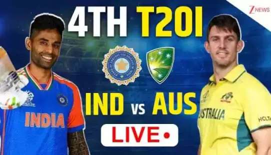 <strong>India vs Australia Live Updates, 4th T20</strong>: The stage is perfectly set for a high-voltage contest as India and Australia gear up for