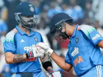 India aims to seal their ODI series against South Africa in Raipur after a high-scoring victory in Ranchi. Virat Kohli's century powered India's 349/8 in the