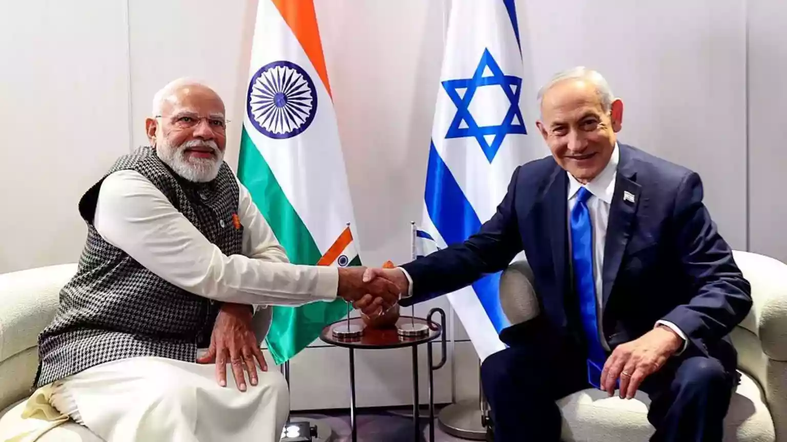 India and Israel pledge to boost ties in defence and technology