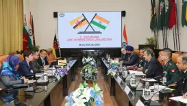 The inaugural meeting of the India-Brunei Joint Working Group (JWG) on Defence Cooperation was held in New Delhi on Tuesday (, marking a significant step