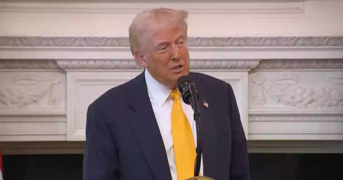 United States President Donald Trump on Monday hinted at imposing new tariffs on some agricultural products that Washington imports