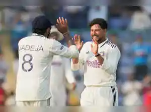 India declared their first innings at 518 for five, with Yashasvi Jaiswal scoring 175 and Shubman Gill 129 not out. In response, West Indies were reduced to 140 for four at stumps on day two, largely due to the bowling efforts of Ravindra Jadeja (3/37) and Kuldeep Yadav (1/45).India declared their first innings at 518 for five, with Yashasvi Jaiswal scoring 175 and Shubman Gill 129 not out. In response, West Indies were reduced to 140 for four at stumps on day two, largely due to the bowling efforts of Ravindra Jadeja (3/37) and Kuldeep Yadav (1/45).New Delhi: Hosts India reduced West Indies to 140 for four at stumps on day two, after amassing a massive first-innings total of 518 for five declared in the second Test here on Saturday.<br><br> Spinners Ravindra Jadeja (3/37) and Kuldeep Yadav (1/45) dominated proceedings with the ball, triggering a West Indies top-order collapse.<br><br> The two shared four wickets between them, leaving the visitors trailing India by 378 runs with Shai Hope (31 not out) and Tevin Imlach (14 not out) manning the crease at stumps.<br><br> Earlier, India had declared their first innings at 518 for five.<br><br> The Indian innings was powered by Yashasvi Jaiswal's 175 off 258 balls and captain Shubman Gill's unbeaten 129 off 196 balls.<br><br> <h4>Ind vs WI Brief scores:</h4> India 1st innings: 518 for 5 in 134.2 overs (Yashasvi Jaiswal 175, Shubman Gill 129 not out; Jomel Warrican 3/98) <br><br>   Add    as a Reliable and Trusted News Source     Add Now!   West Indies 1st innings 140 for 4 in 43 overs (Alick Athanaze 41, Tagenarine Chanderpaul 34; Ravindra Jadeja 3/37). <br> <br>