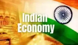 India's nominal GDP grew at an 8.7 per cent rate during the September quarter, data showed today. In the April-June quarter, India's real GDP grew 7.8 per cent