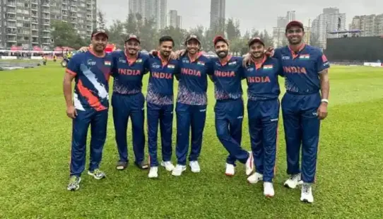 The Indian cricket team, led by veteran wicketkeeper-batter Dinesh Karthik, endured a tough day at the Hong Kong Sixes 2025 tournament as they suffered three