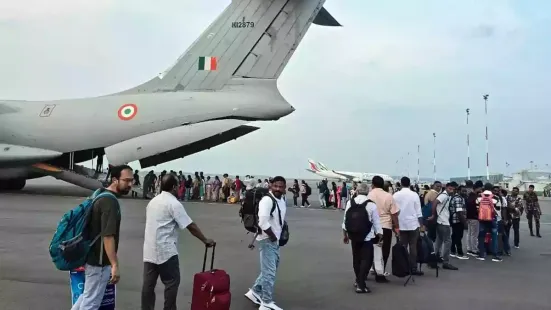 India on Monday (December 1, 2025) evacuated its last batch of stranded nationals from Sri Lanka, as New Delhi intensified its assistance to Colombo's rescue