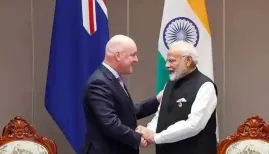 <strong>India-New Zealand FTA:</strong> India and New Zealand have announced the conclusion of negotiations for a comprehensive Free Trade