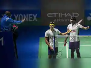 Bird droppings caused two unexpected stoppages during H S Prannoy's match at the India Open Super 750, adding to a series of organizational issues