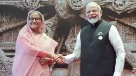 India on Monday reacted to the death sentence verdict ordered for former Bangladesh prime minister Sheikh Hasina by a tribunal court for “crimes against