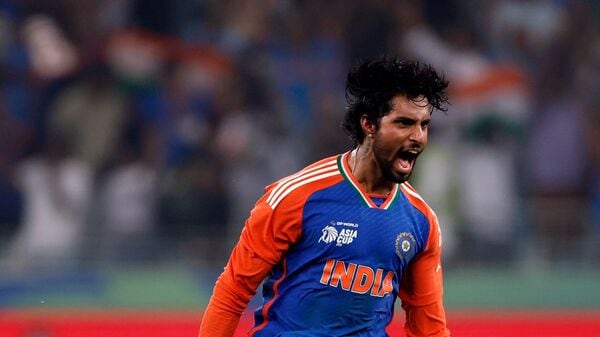 India's Asia Cup final hero Tilak Varma and captain Suryakumar Yadav were met with a grand welcome by Indian fans on their return home. The left-handed batter was instrumental in helping the Men in Blue clinch the Asia Cup final against archrivals Pakistan just a day earlier.
