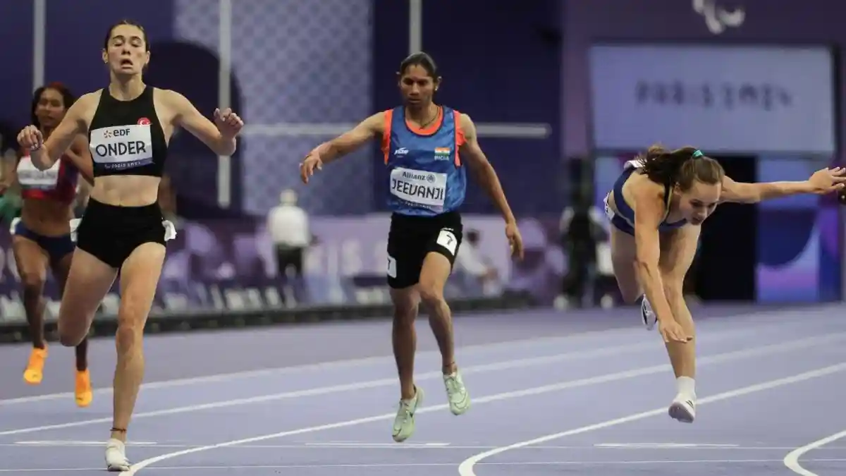 India's campaign at the World Para Athletics Championships began well as sprinter Deepthi Jeevanji qualified for the final of the women's 400m T20 event with her season-best performance on Friday. The 22-year-old from Telangana clocked 58.35 seconds to lead the second heat of the opening round.