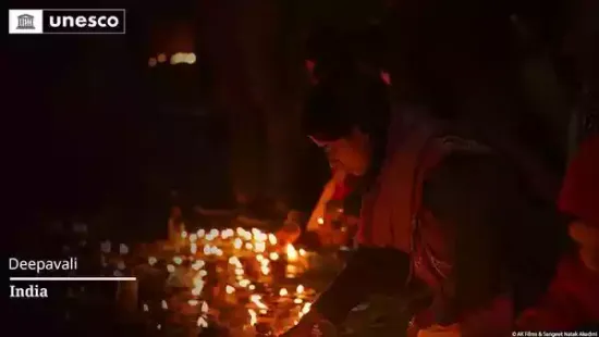 India's Deepavali festival has been added to UNESCO's Representative List of the Intangible Cultural Heritage of Humanity. The announcement was made on