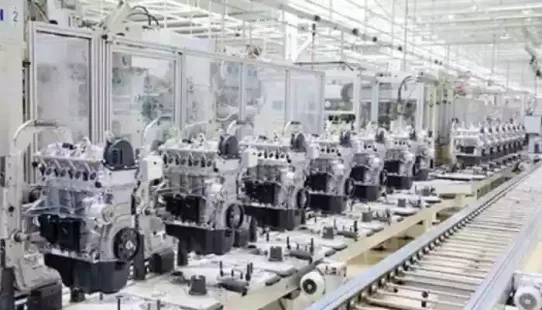 The strong industrial growth was driven by an 8 per cent surge in the manufacturing sector, led by a robust performance in basic metals and fabricated metal