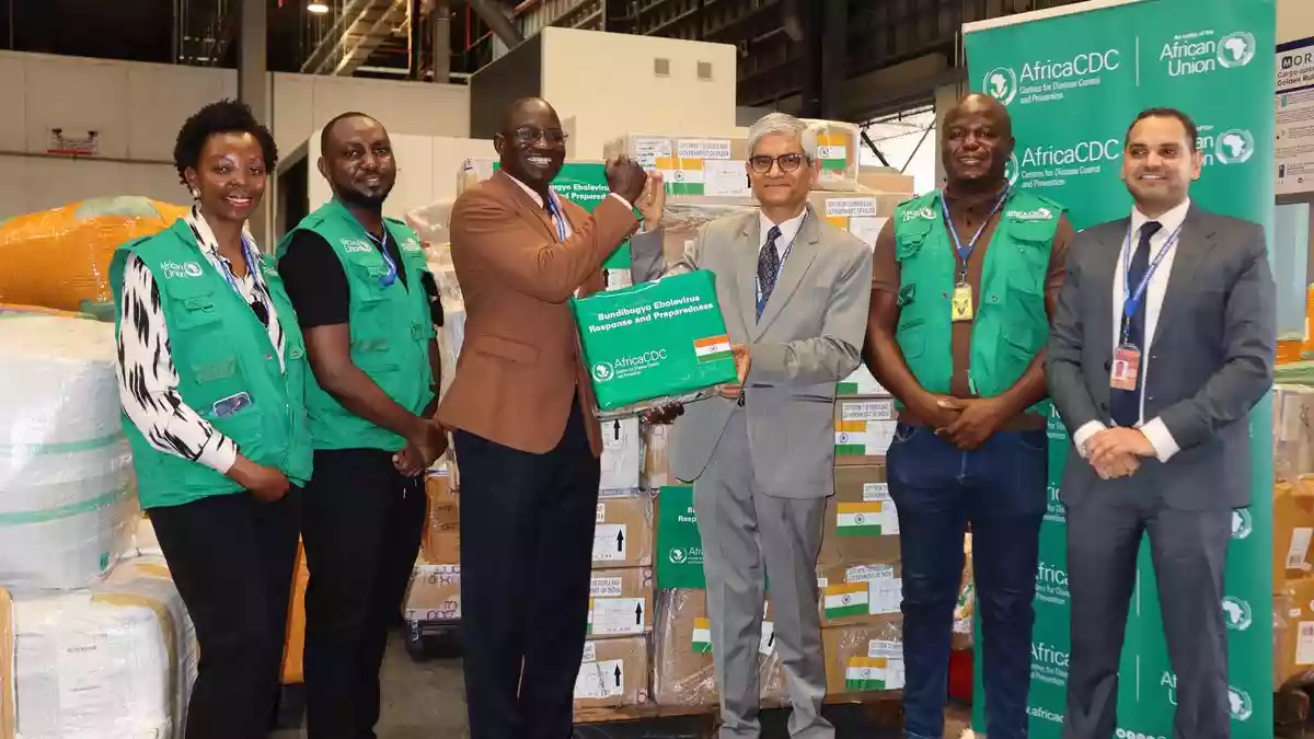 India has sent emergency pharmaceutical supplies to support efforts to contain the Ebola outbreak in Congo, the Africa Centres for Disease Control and